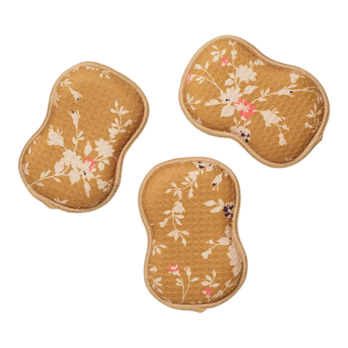 RE:usable Sponges (Set of 3) - Pressed Petals