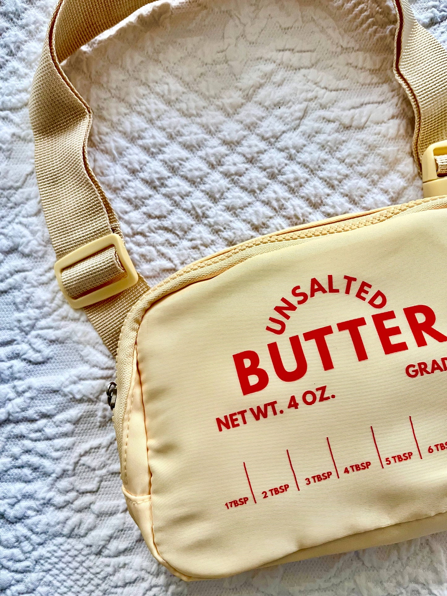 Unsalted Butter Belt Bag