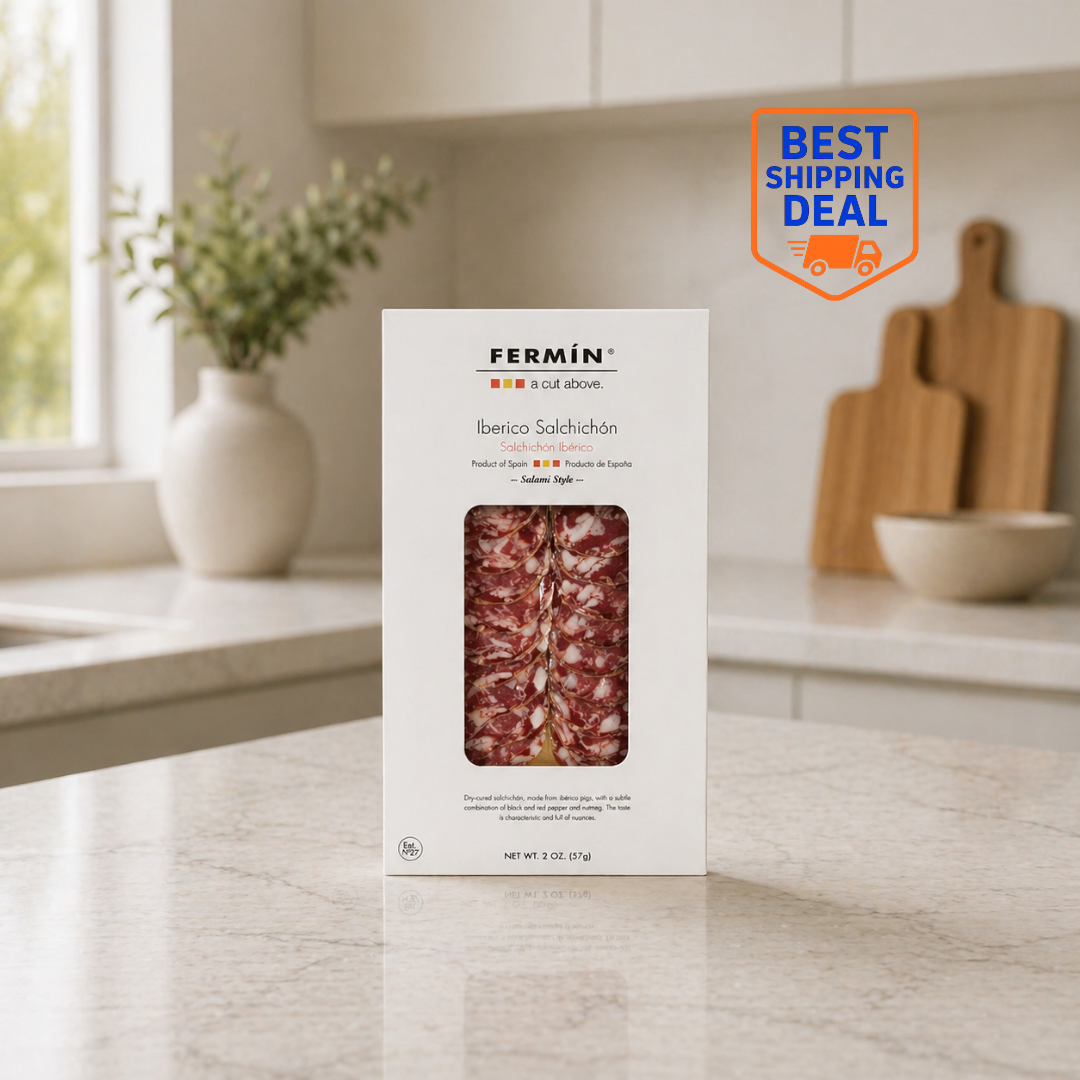 Fermin Spanish Iberico Salchichon Salami 2oz