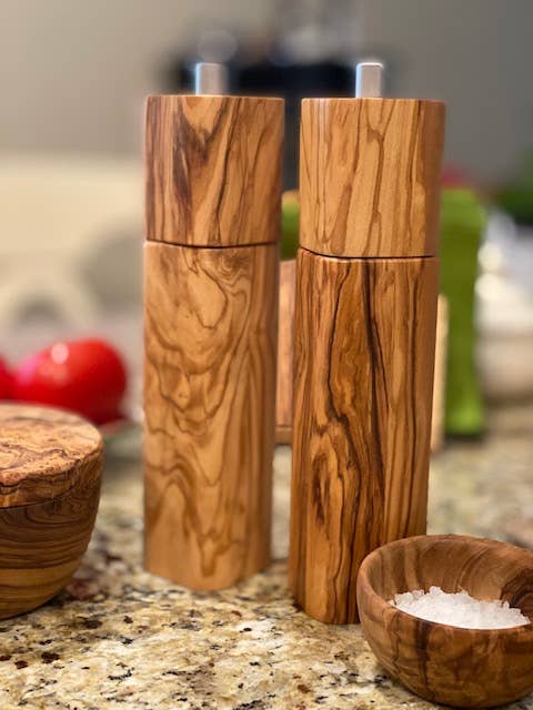 Olive Wood Pepper Mill