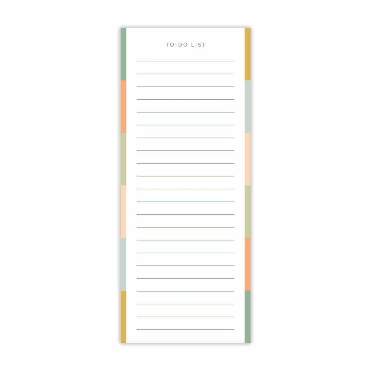 Colorblock To-Do List Notepad