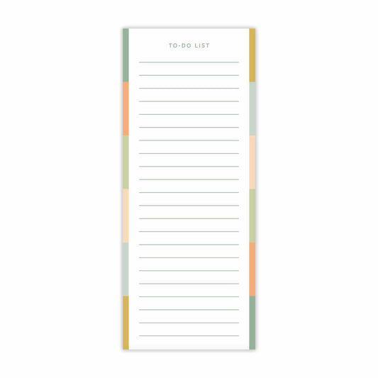 Colorblock To-Do List Notepad