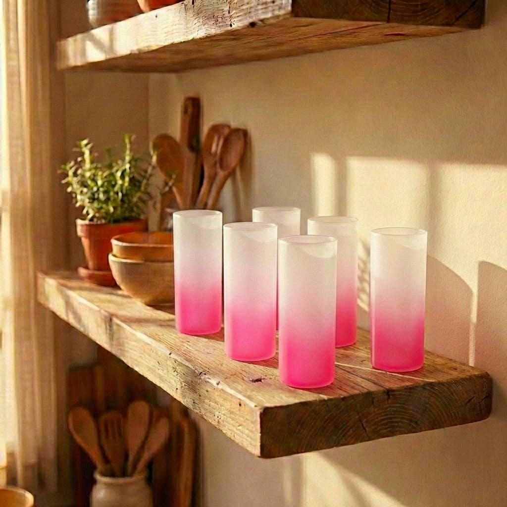 Colored Glass Kitchen Cup | LIMITED STOCK