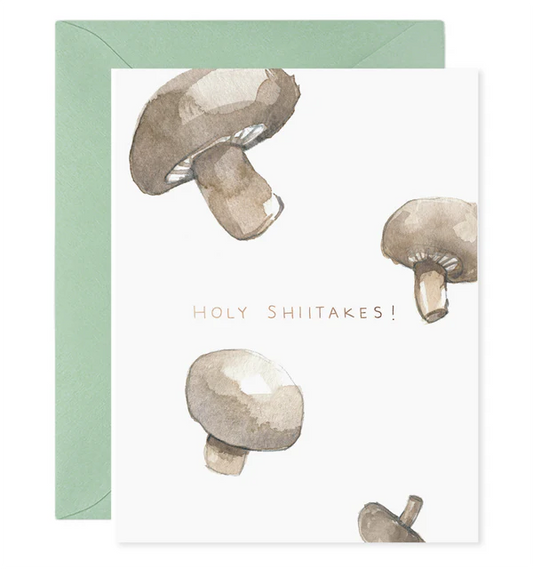 Holy Shiitakes Card - E. Frances