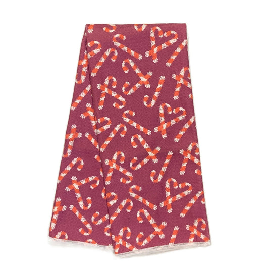 Anywhere Towel Reversible - ZW Candy Cane: Red