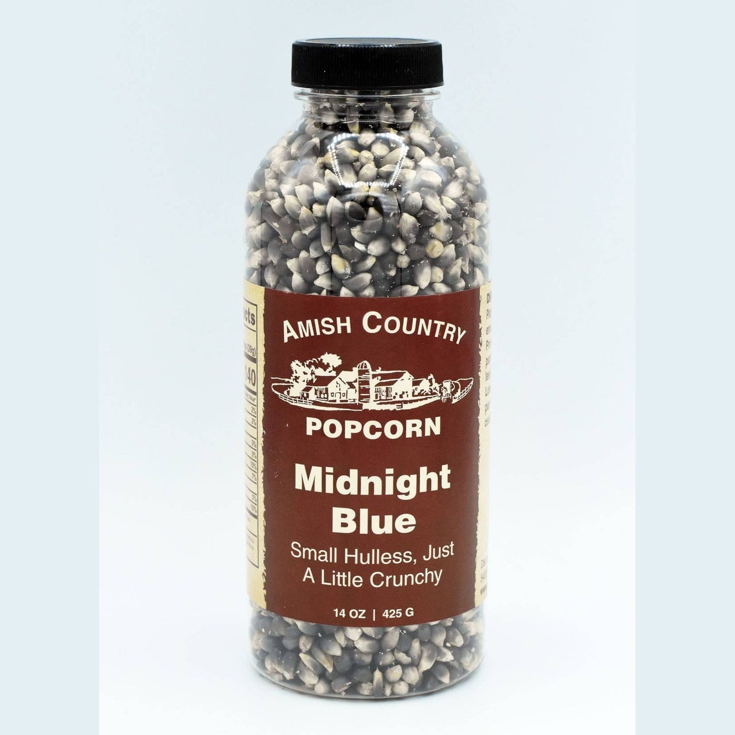 14oz Bottle of Midnight Blue Popcorn