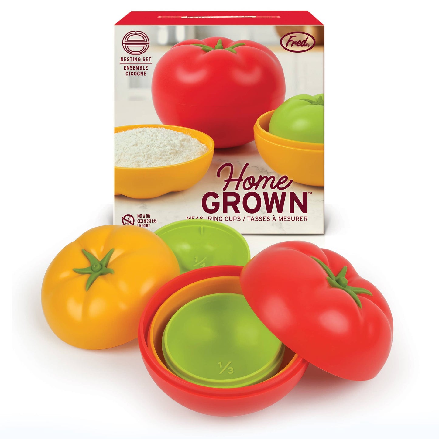 Home Grown - Tomato Nesting Measuring Cups