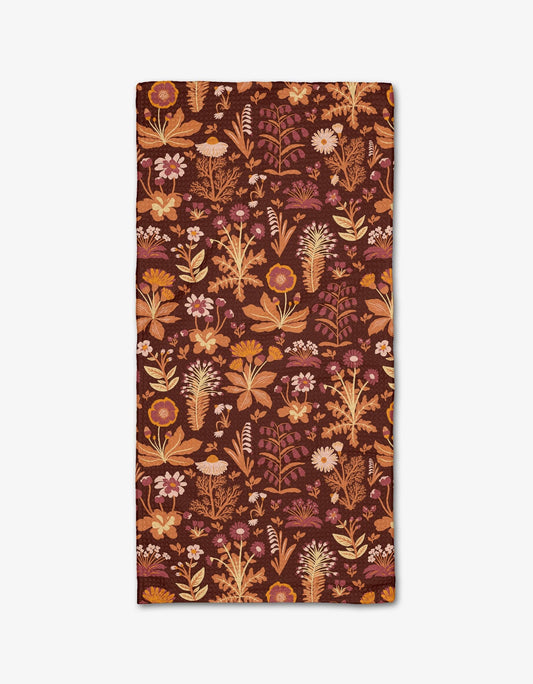 Cozy Floral Bar Towel