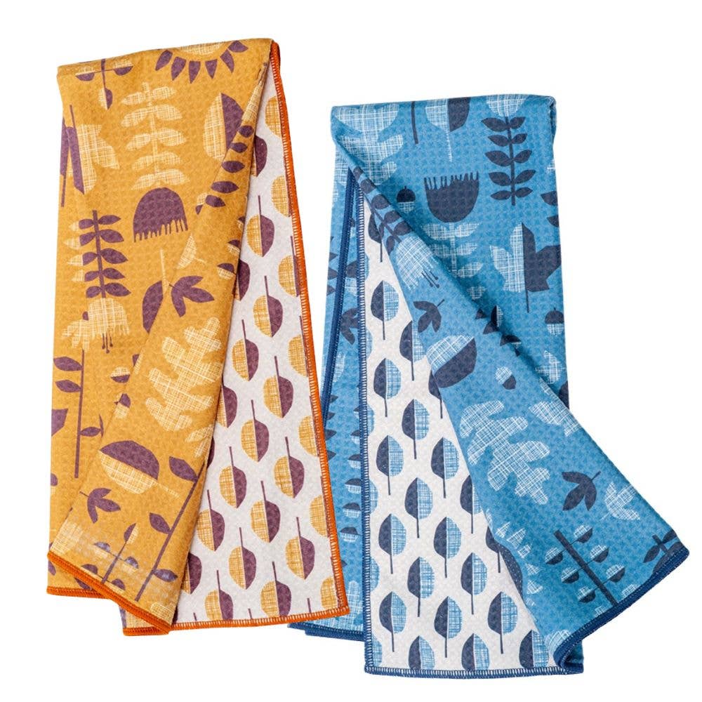 Anywhere Towel Reversible - HJ Mod Sunflower: Ombre Blue