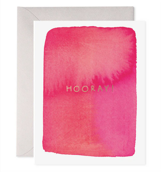 Hooray Card - E. Frances