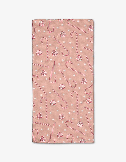 Pink Peppermint Bar Towel