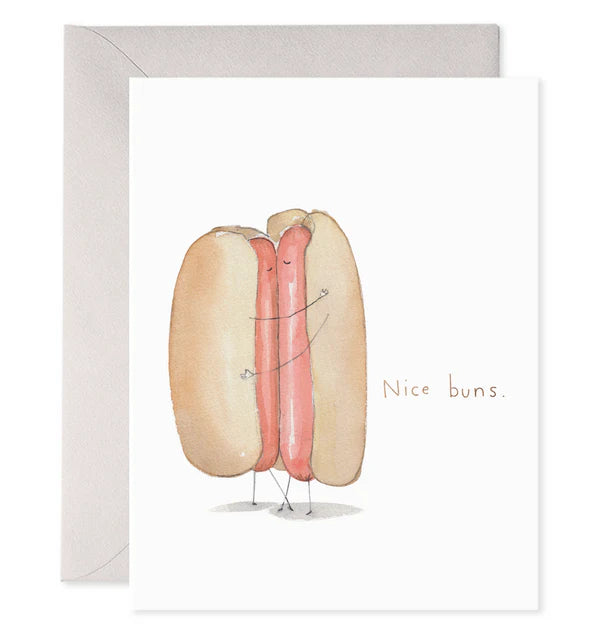 Nice Buns Greeting Card