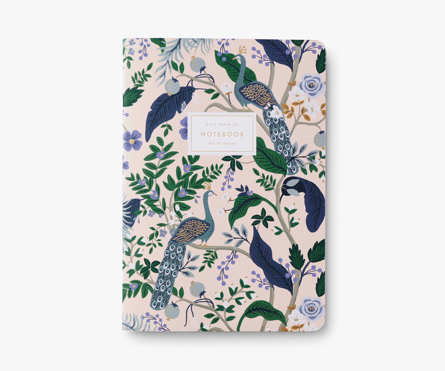 Rifle Paper Co Peacock Notebooks - Set of 3