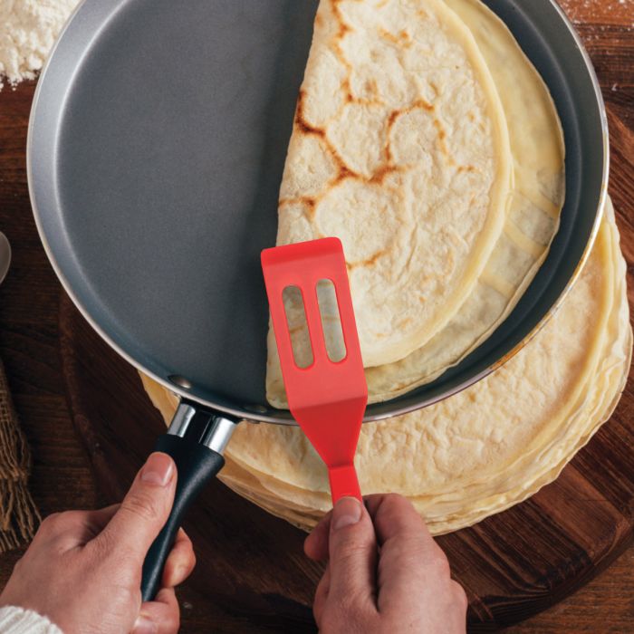 Silicone Offset Brownie Spatula