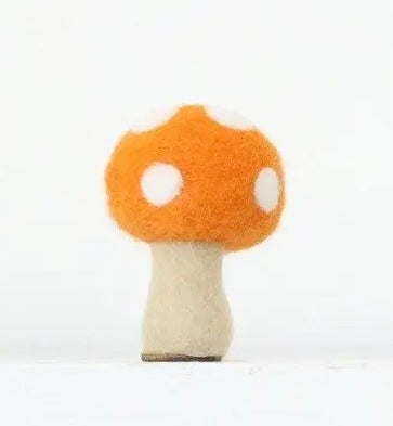 Felted Wool Mushrooms