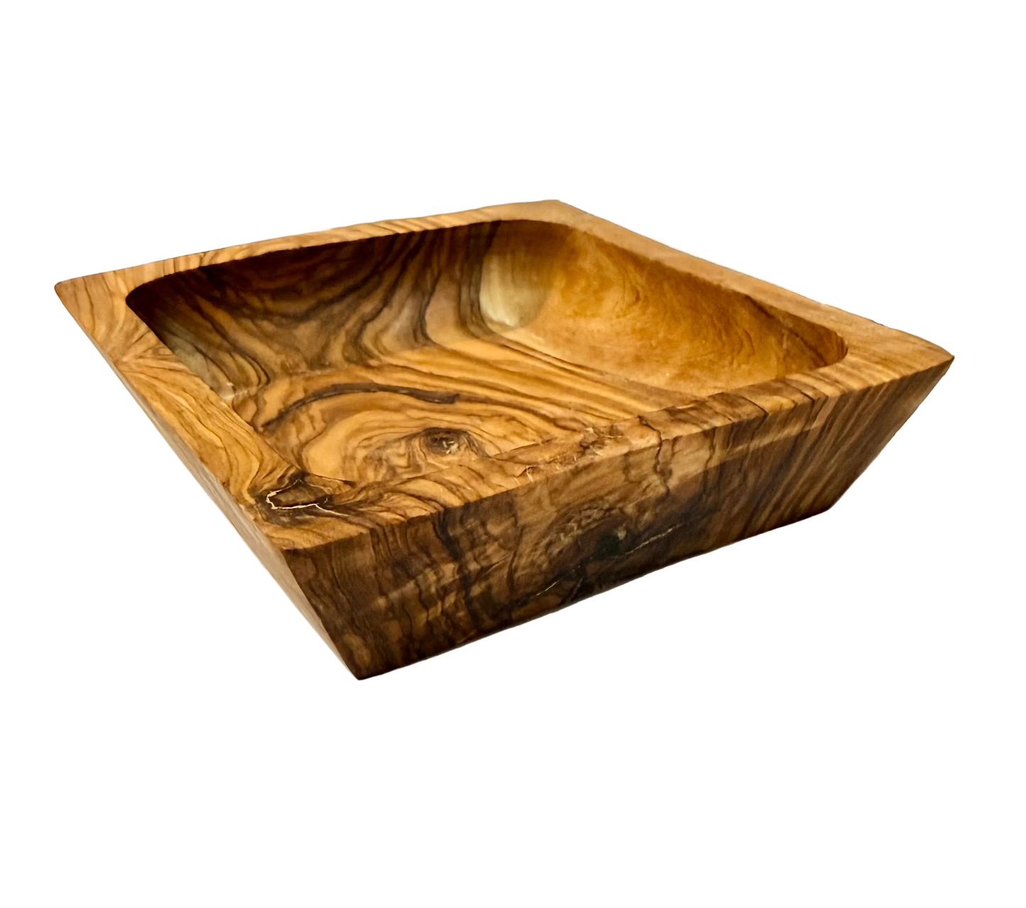 Olive Wood Dish Square - 5”