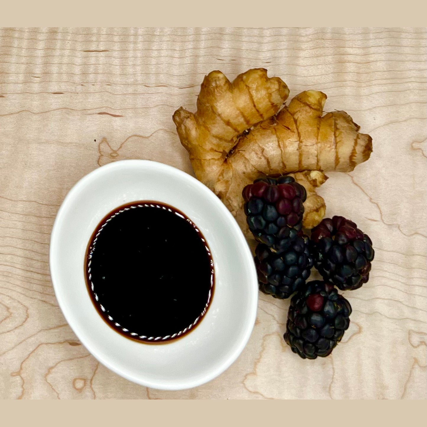 Blackberry-Ginger Balsamic Vinegar