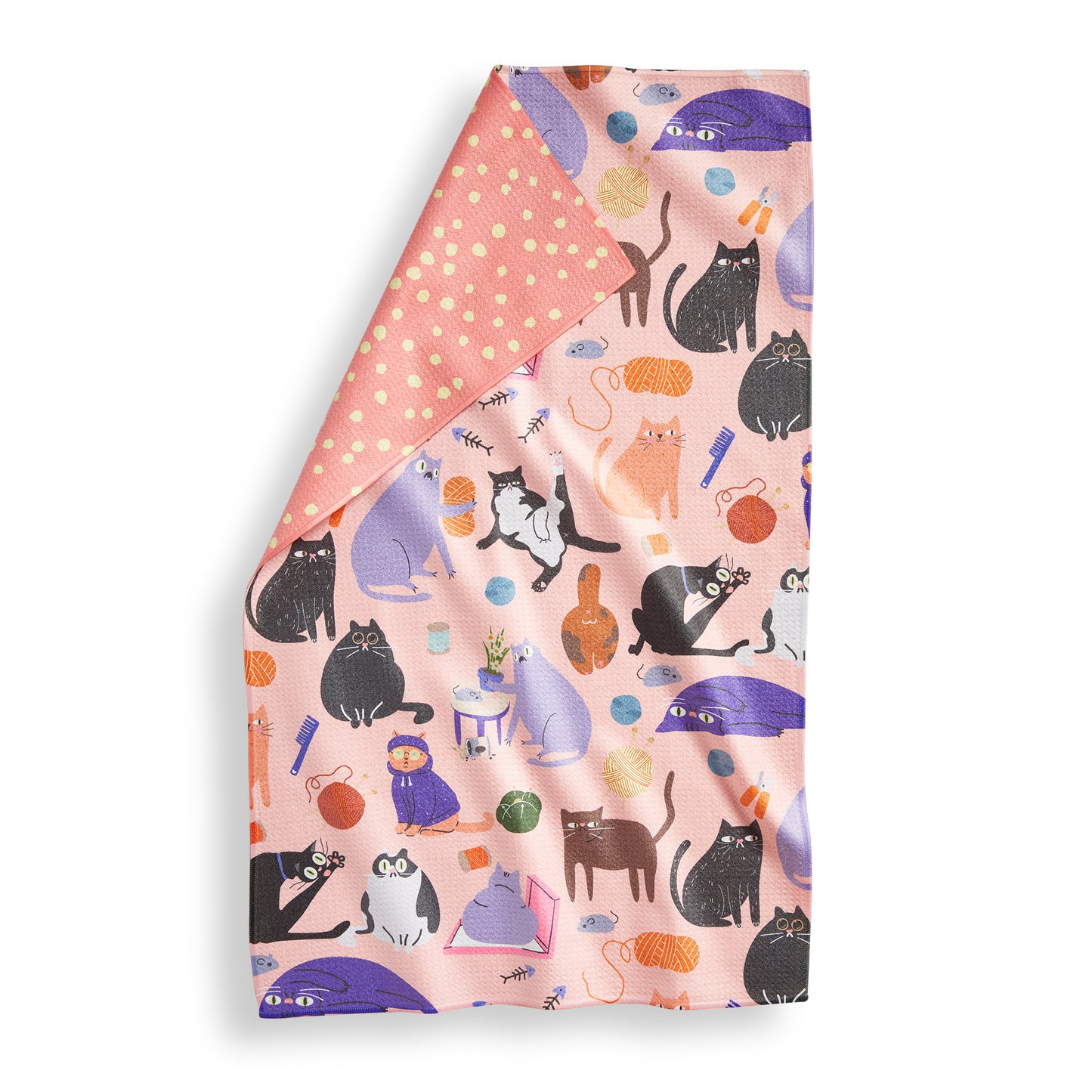 All The Cats Super Absorbent Dishtowel