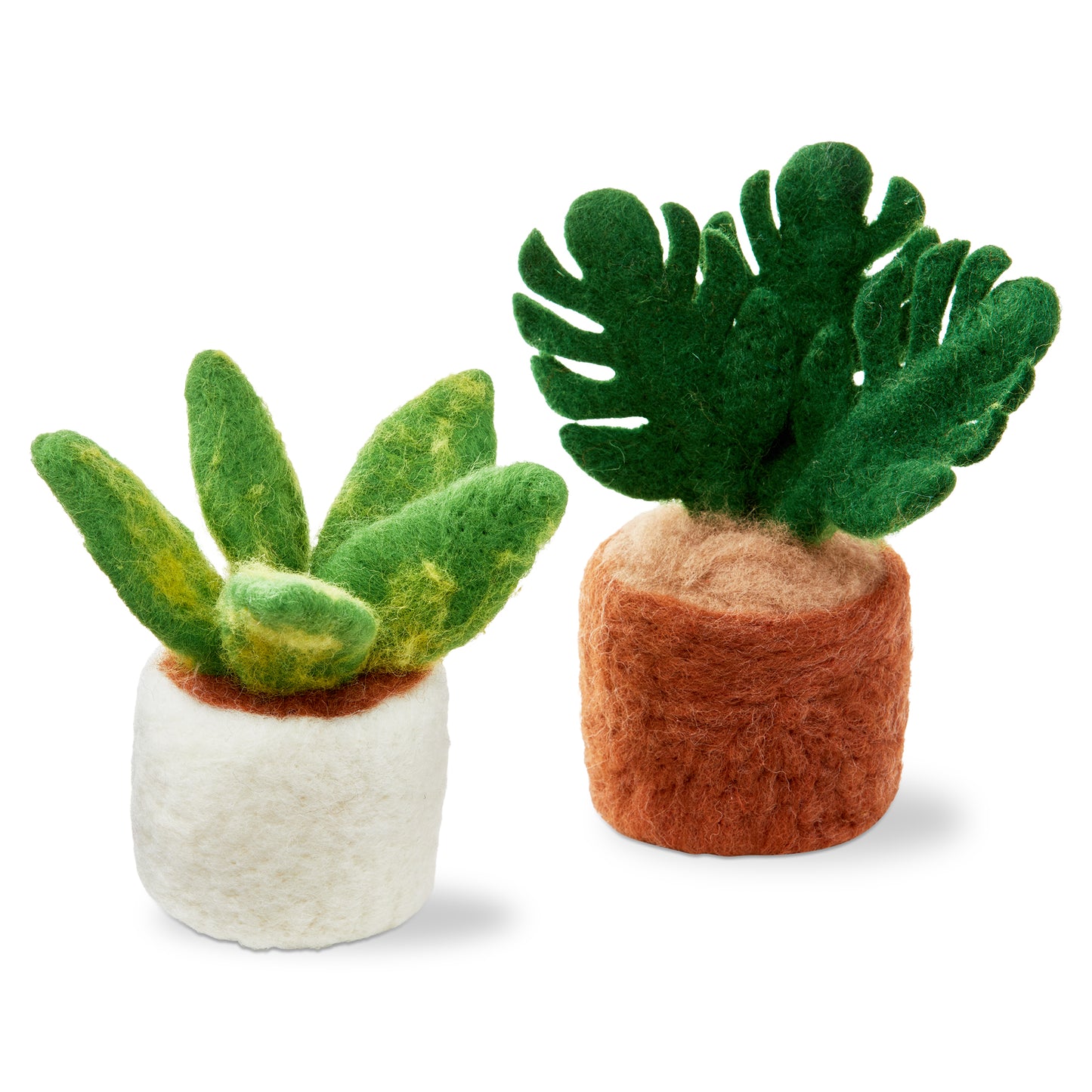 Felt Mini Potted Plant Asmt/2