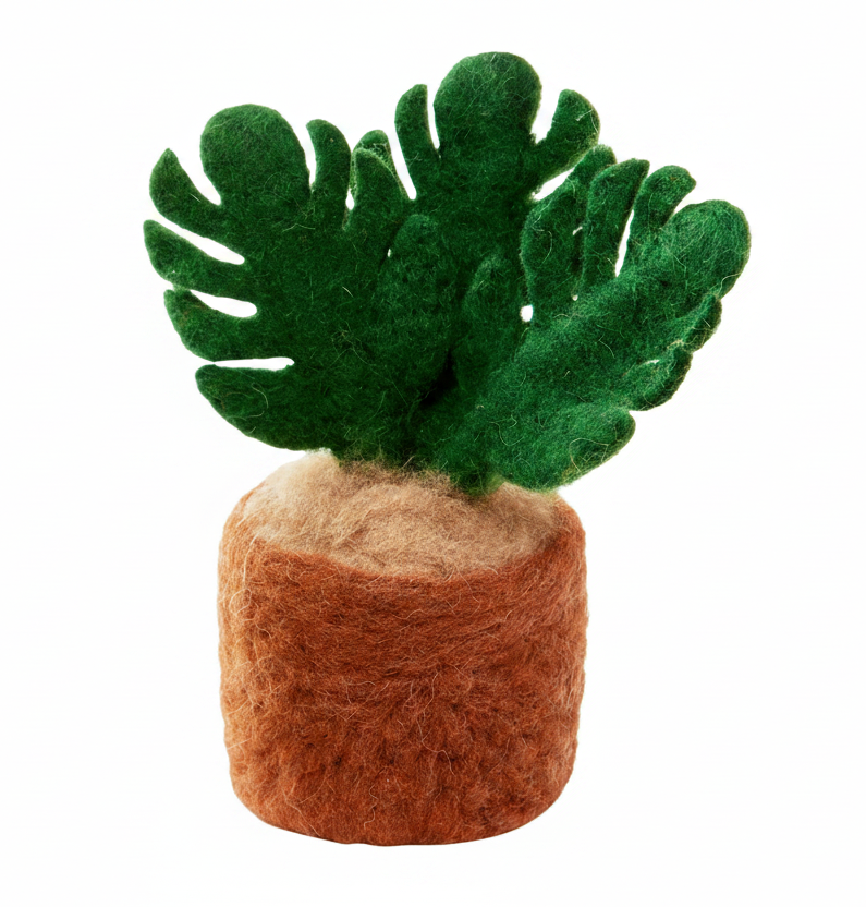 Felt Mini Potted Plant