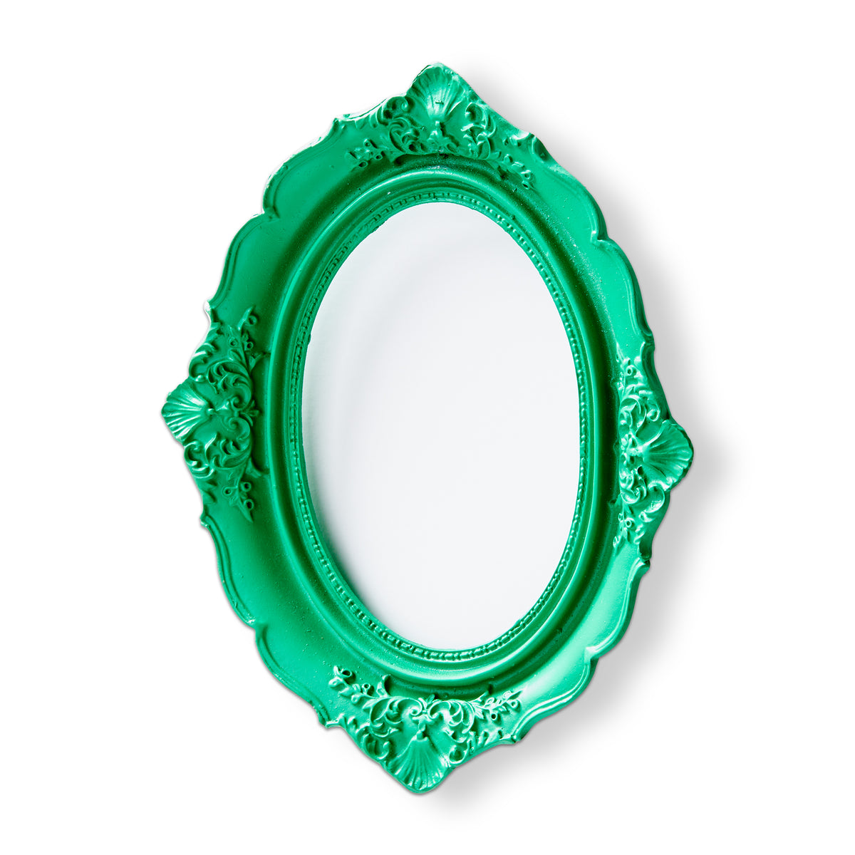 Eclectic Fun Oval Frame Wall Decor