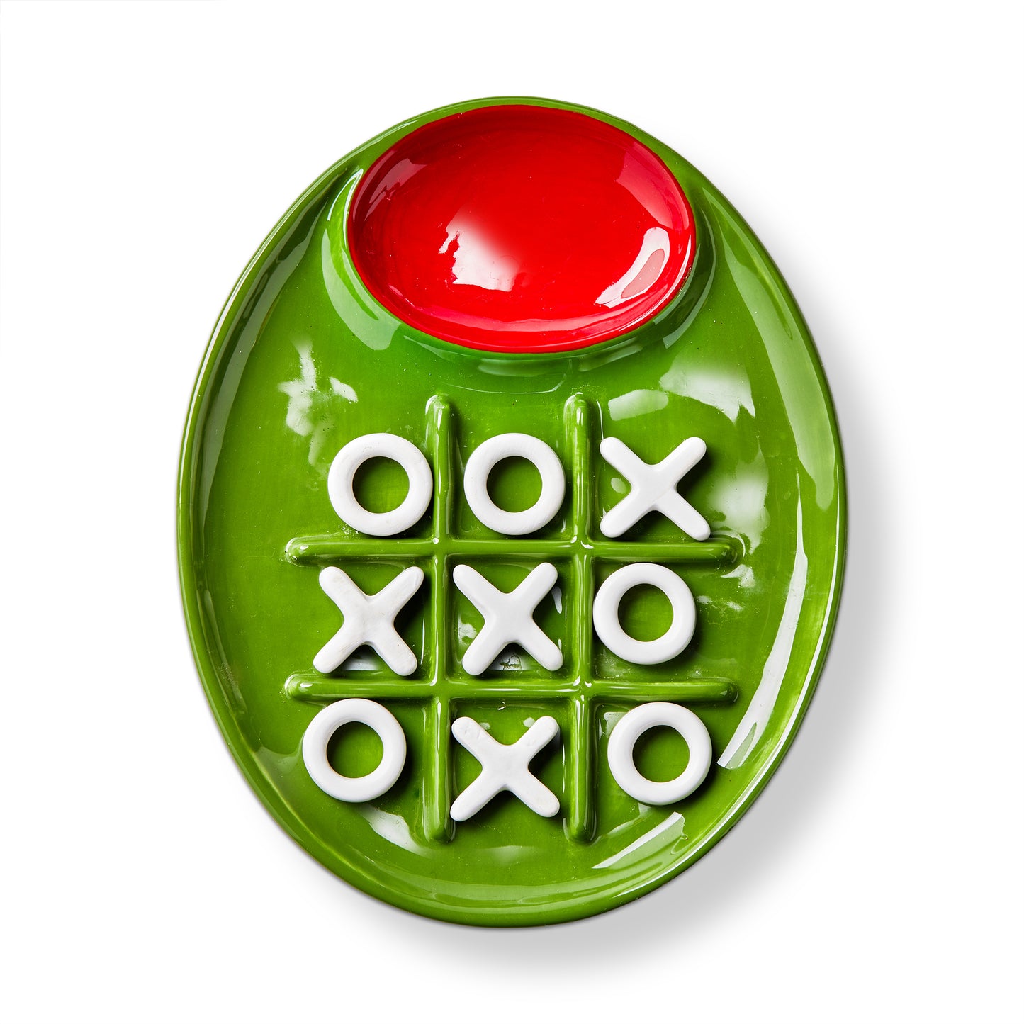 Olive Tic Tac Toe Game Set