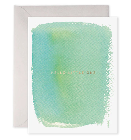 Hello Little One Card - E. Frances