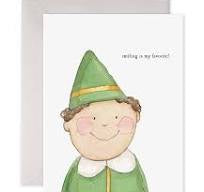 Smiling Buddy Holiday Card - E. Frances