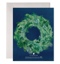 Season’s Greetings Wreath Card - E. Frances