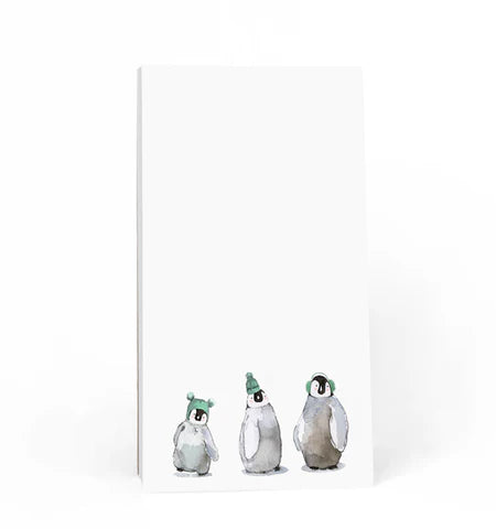 Penguin Party Long Notepad