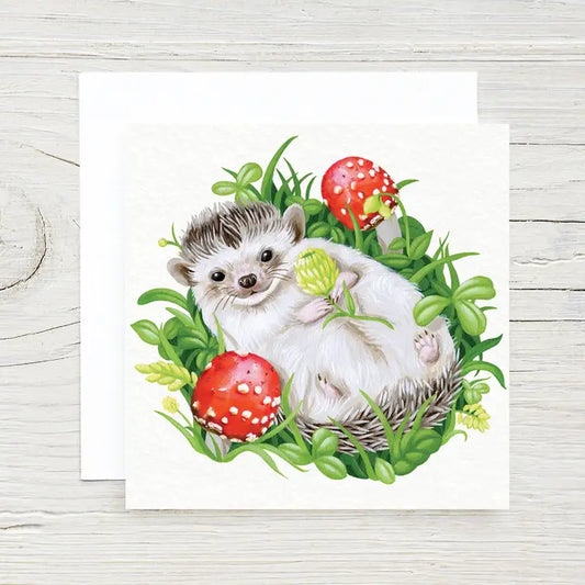 Hedgehog Enclosure Card