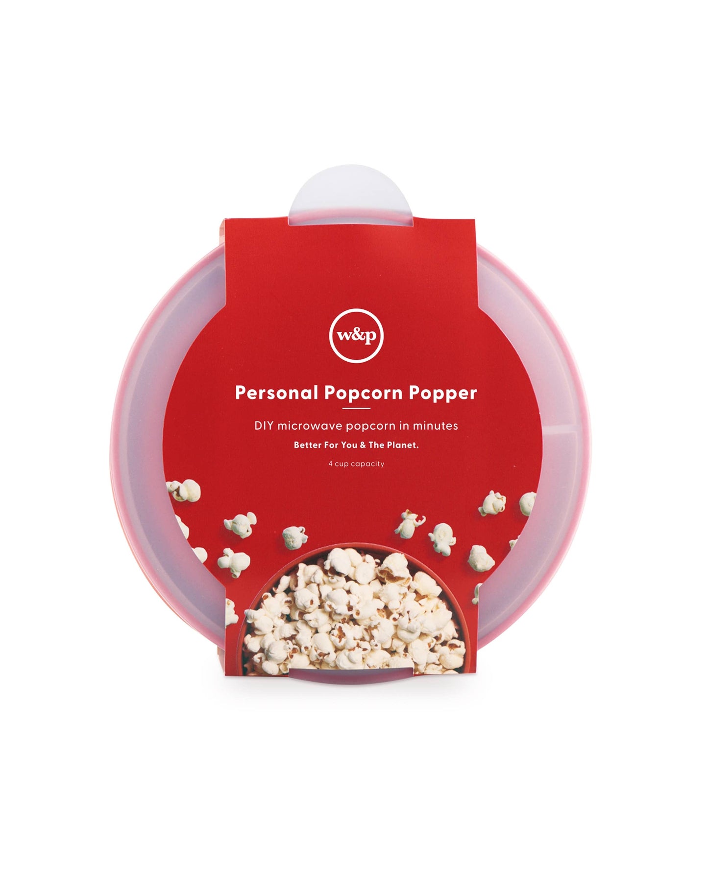 Personal Popcorn Popper - Silicone Reusable Maker