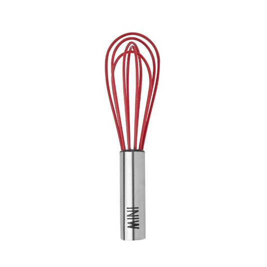 6” Silicone-Coated Stainless Steel Mini Whisk