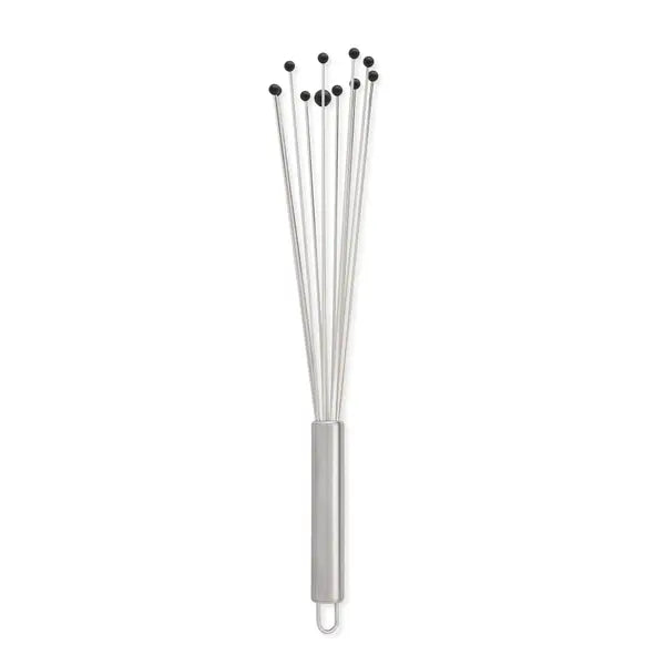 Stainless Steel Silicone-Tip Ball Whisk - 12”