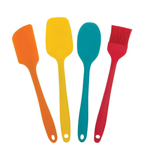 Mini Kitchen Tool Set - Set of 4, Silicone