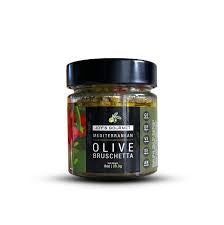 Mediterranean Olive Bruschetta