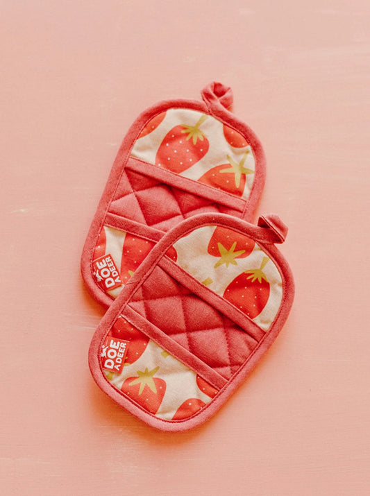 Strawberry Mini Mitts