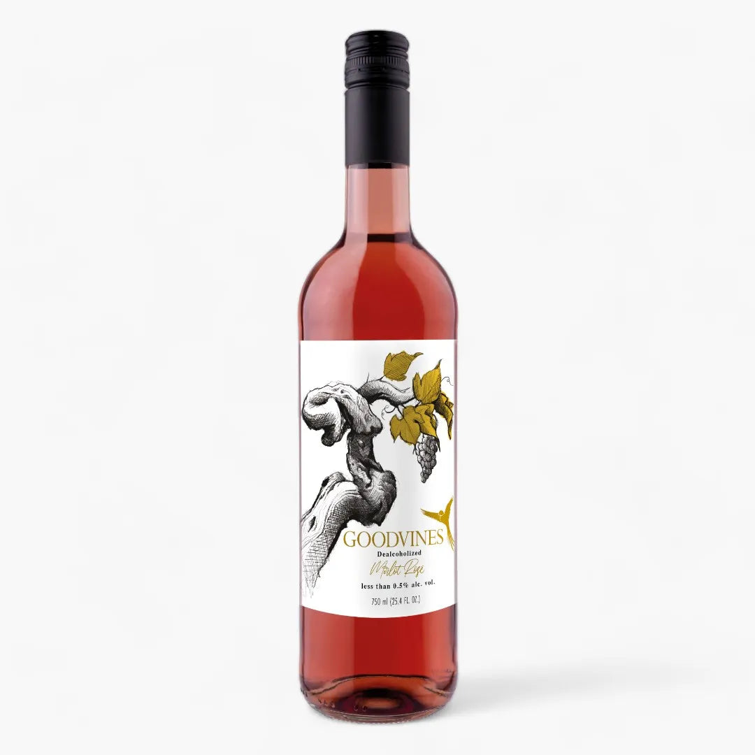 GoodVines De-alcoholized Merlot Rosé