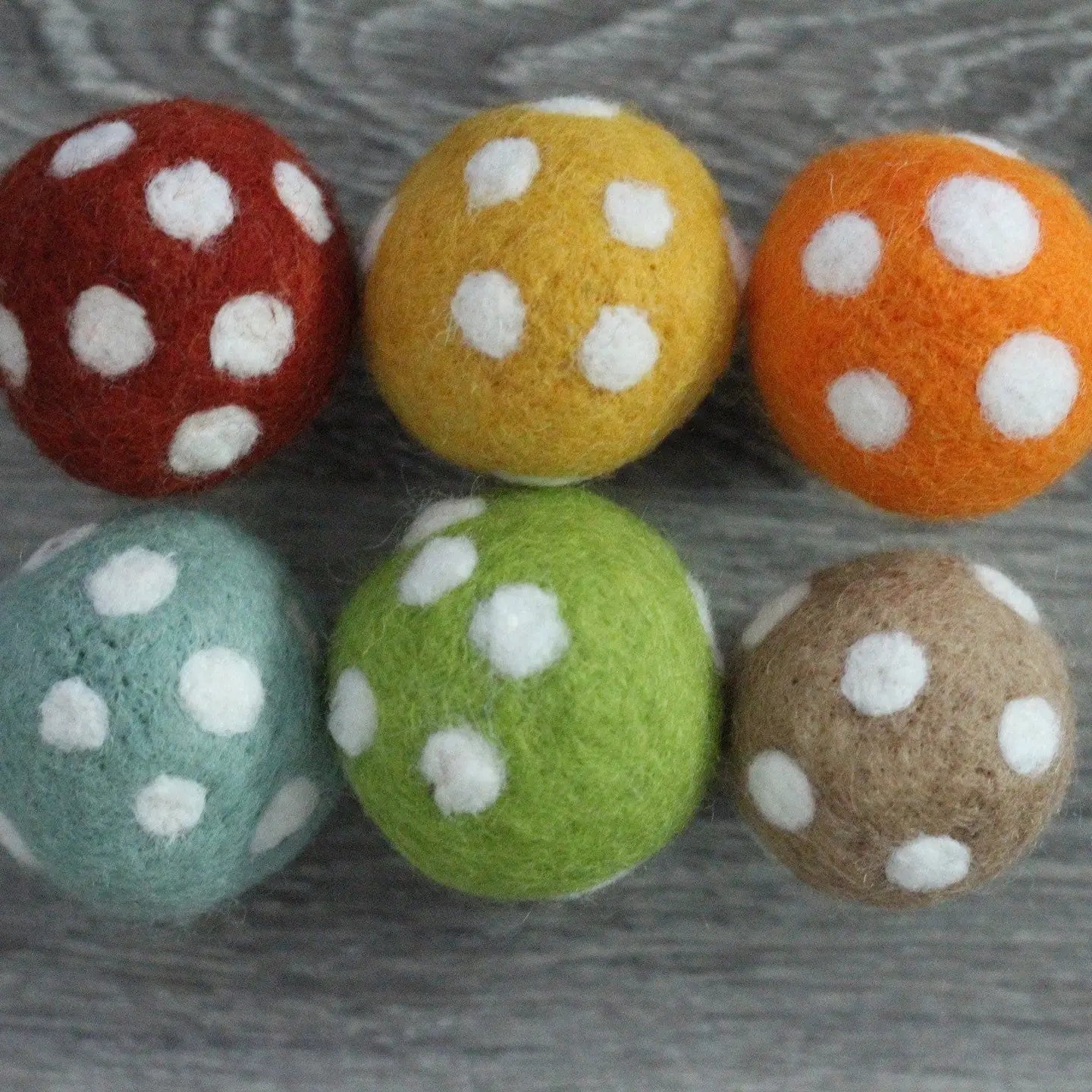 Felted Wool Mushrooms