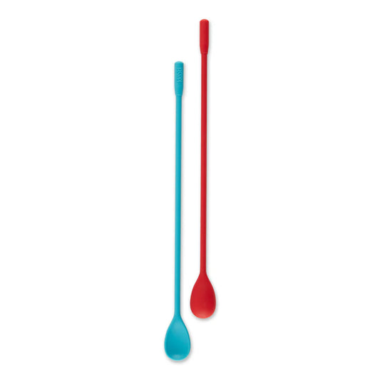 10” Silicone Stir Spoons - Set of 2