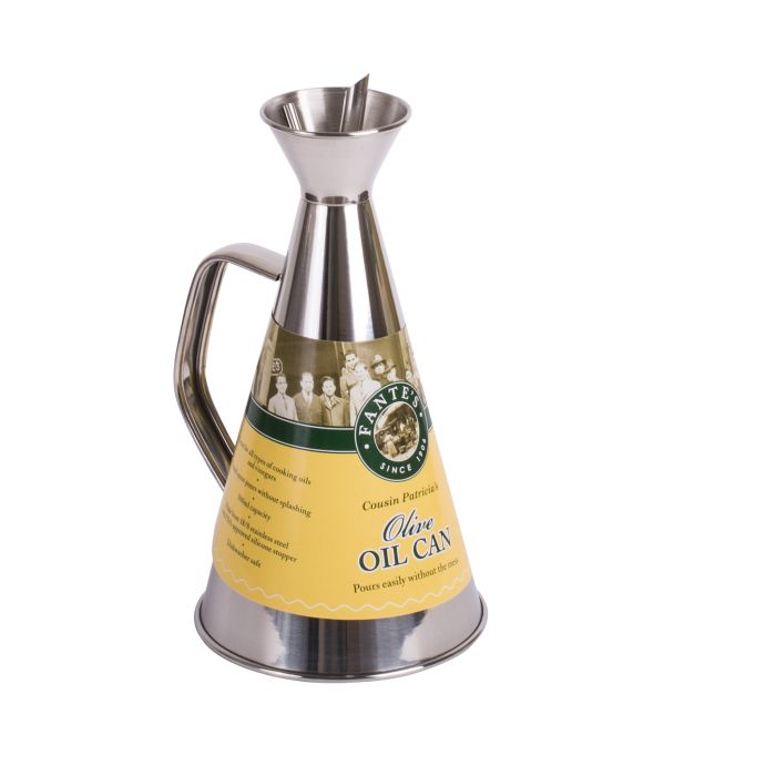 Cousin Patricia’s Olive Oil Can