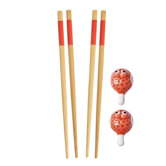 Fish Chopstick & Rest Set