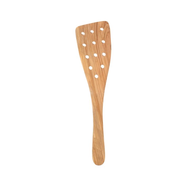 Eddington’s Italian Olive Wood Wide Pierced Spatula