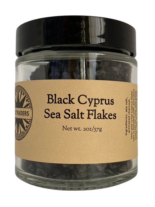 Cyprus Sea Salt Flake - Black