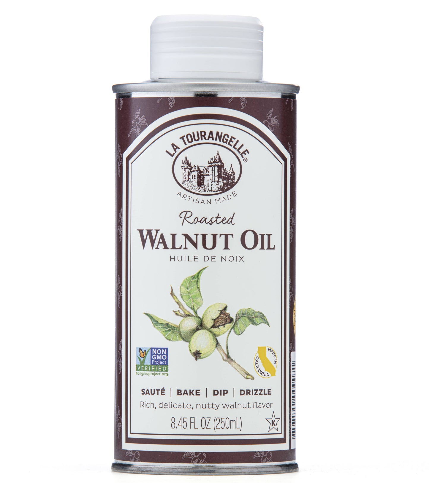 La Tourangelle Roasted Walnut Oil, 8.45 Fl
