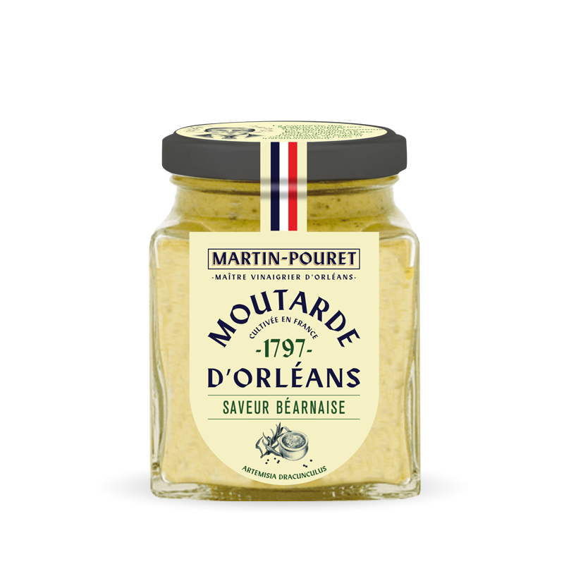 Traditional Orléans Béarnaise Mustard  Martin-Pouret