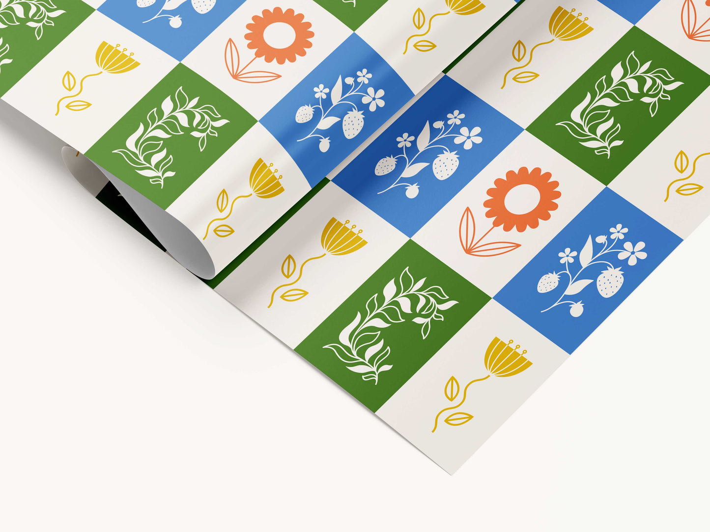 Mod Meadow | Gift Wrapping Paper Sheets