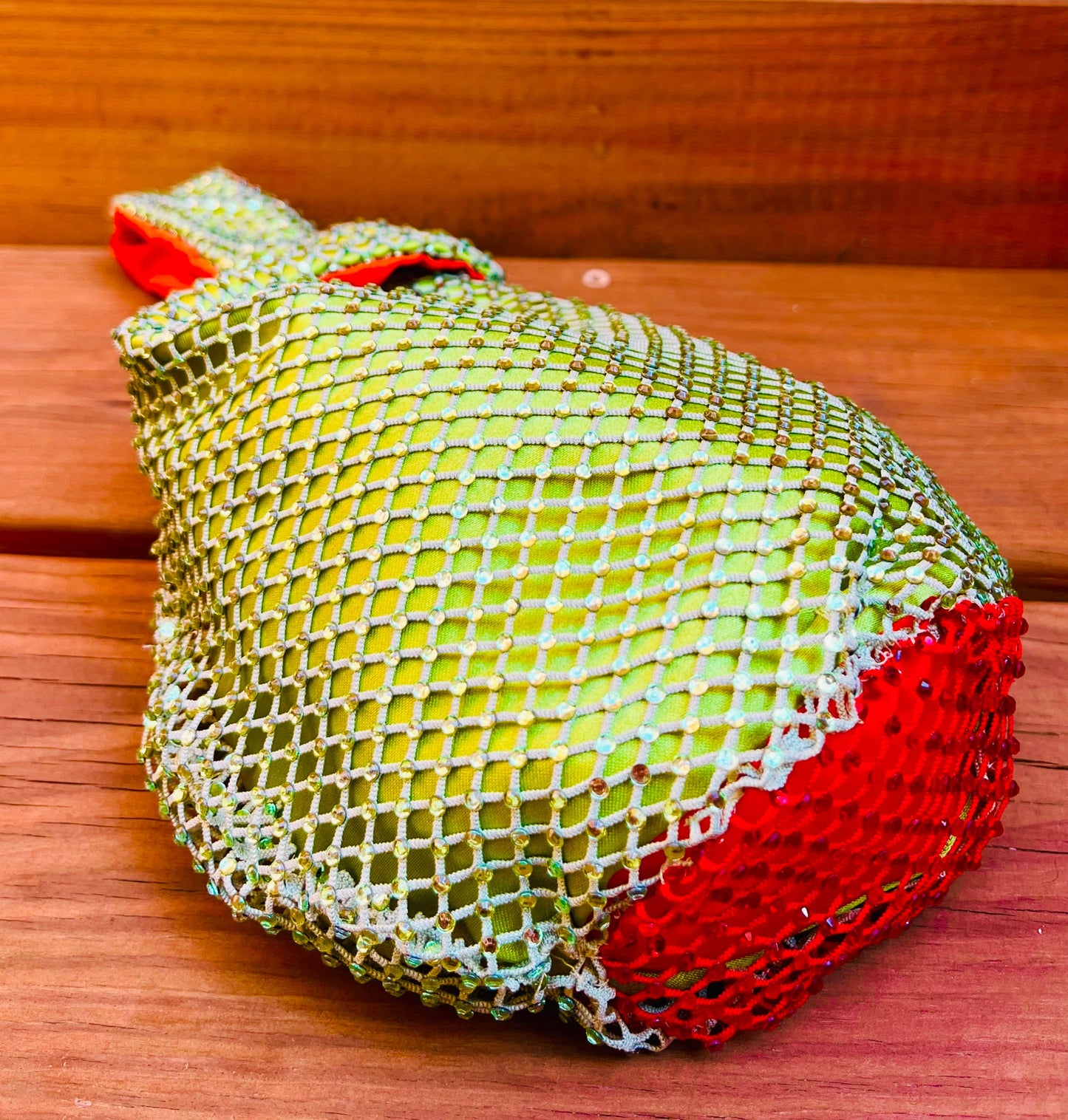 Disco Olive Knot Bag