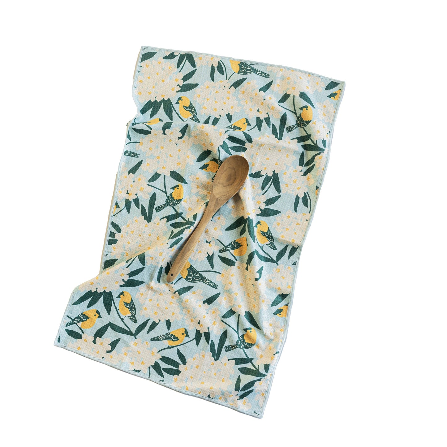 Anywhere Towel - Nuthatch Birdsong Reversible