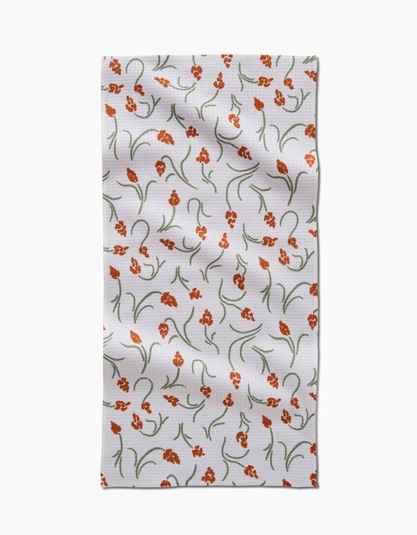 Crayon Floral Bar Towel